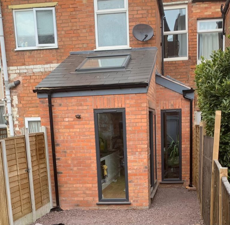 Single Story Rear House Open Plan Extension, Kings Heath