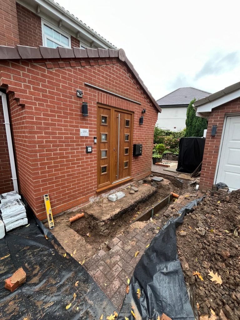 New one, porch solihull